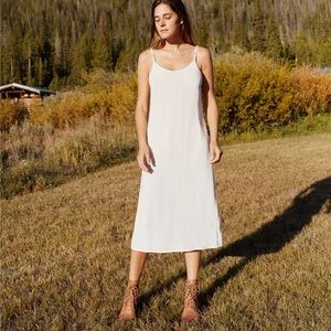 Christy Dawn NWT White Slip